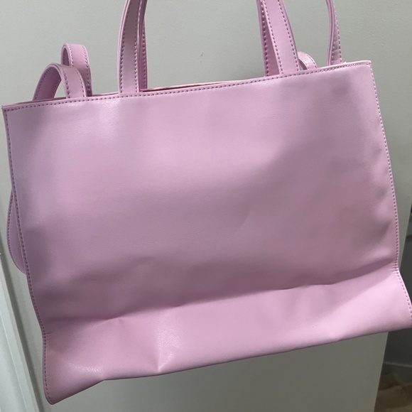 Bubblegum Pink Telfar Medium Shopping Bag - Picture 3 of 5